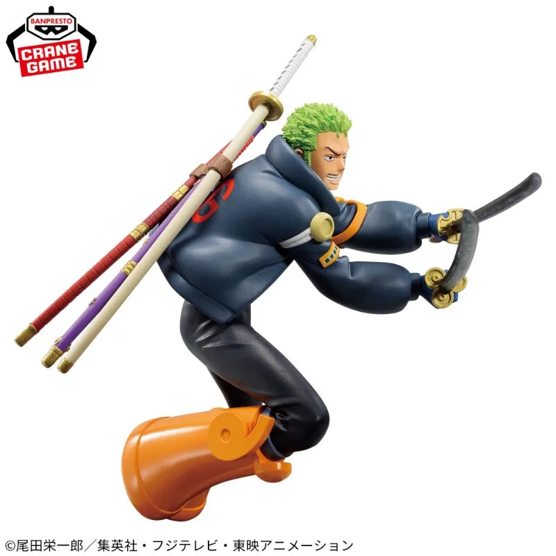 Banpresto - One Piece - Roronoa Zoro, Bandai Spirits Battle Record Collection Figure