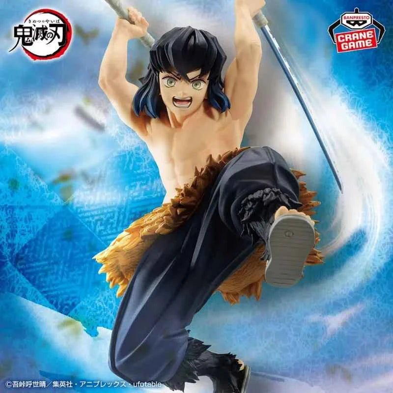 Banpresto - Demon Slayer: Kimetsu no Yaiba - Inosuke Hashibira, Bandai Spirits Vibration Stars Figure