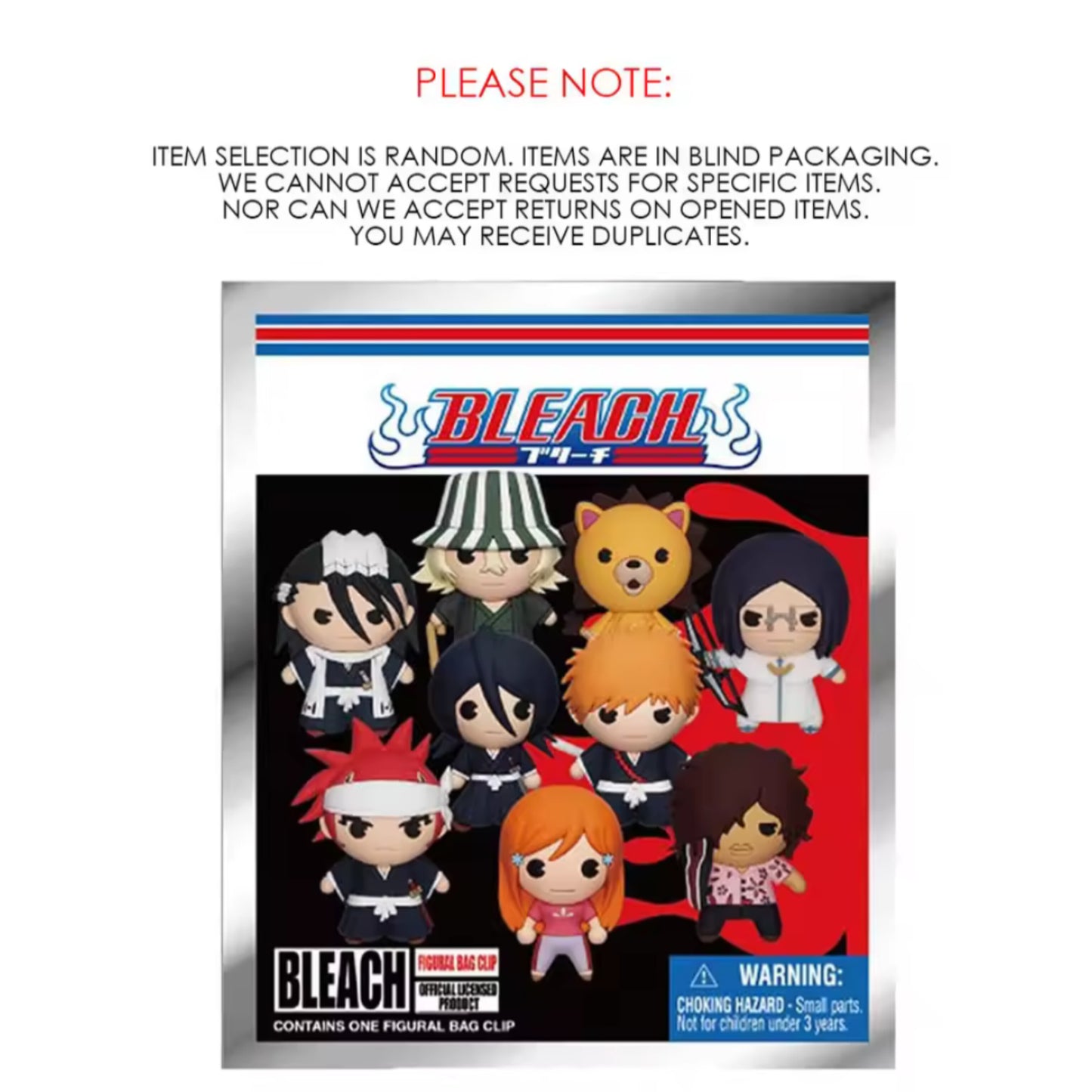 Bleach Officially Licensed Mystery Bag Clip