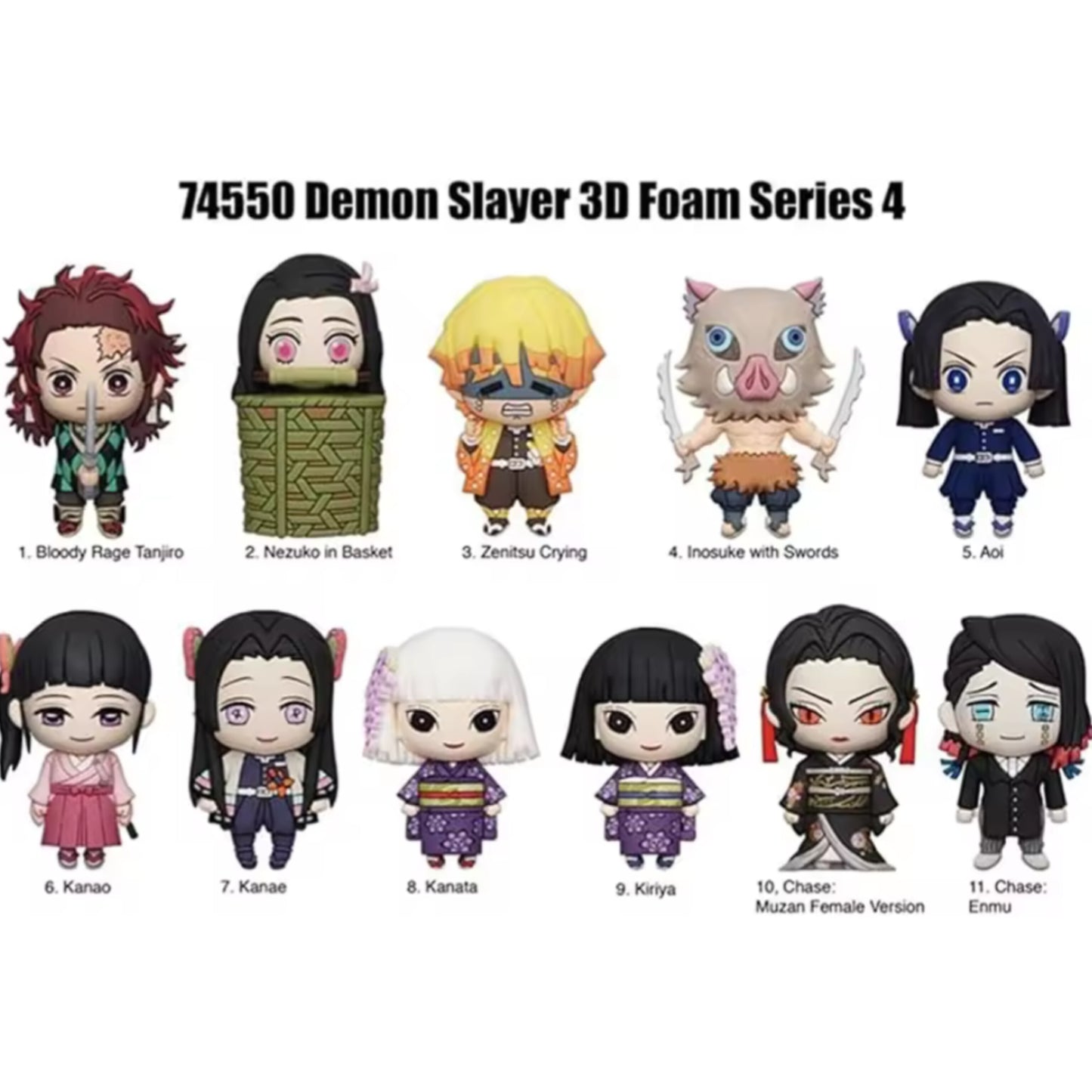 Demon Slayer Officially Licensed Mystery Bag Clip Series 4