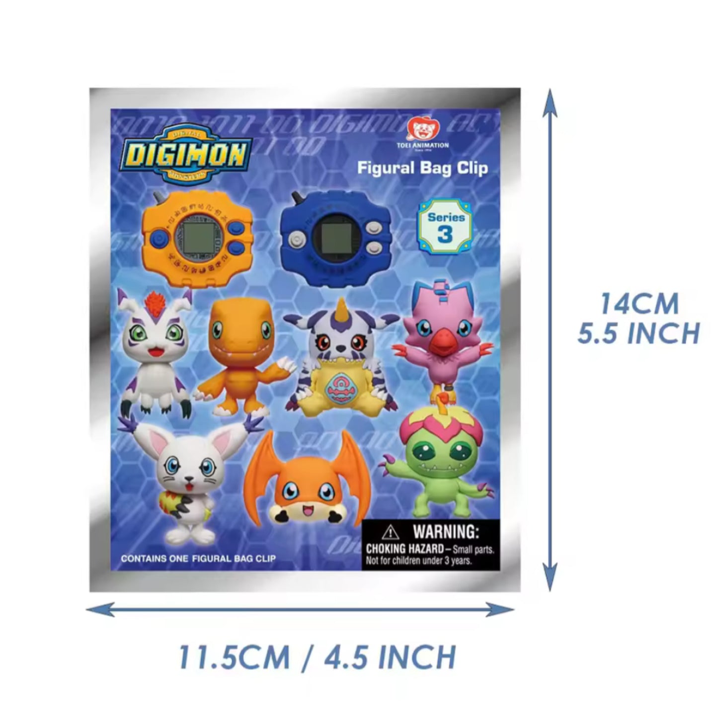 Digimon Officially Licensed Mystery Bag Clip Series 3