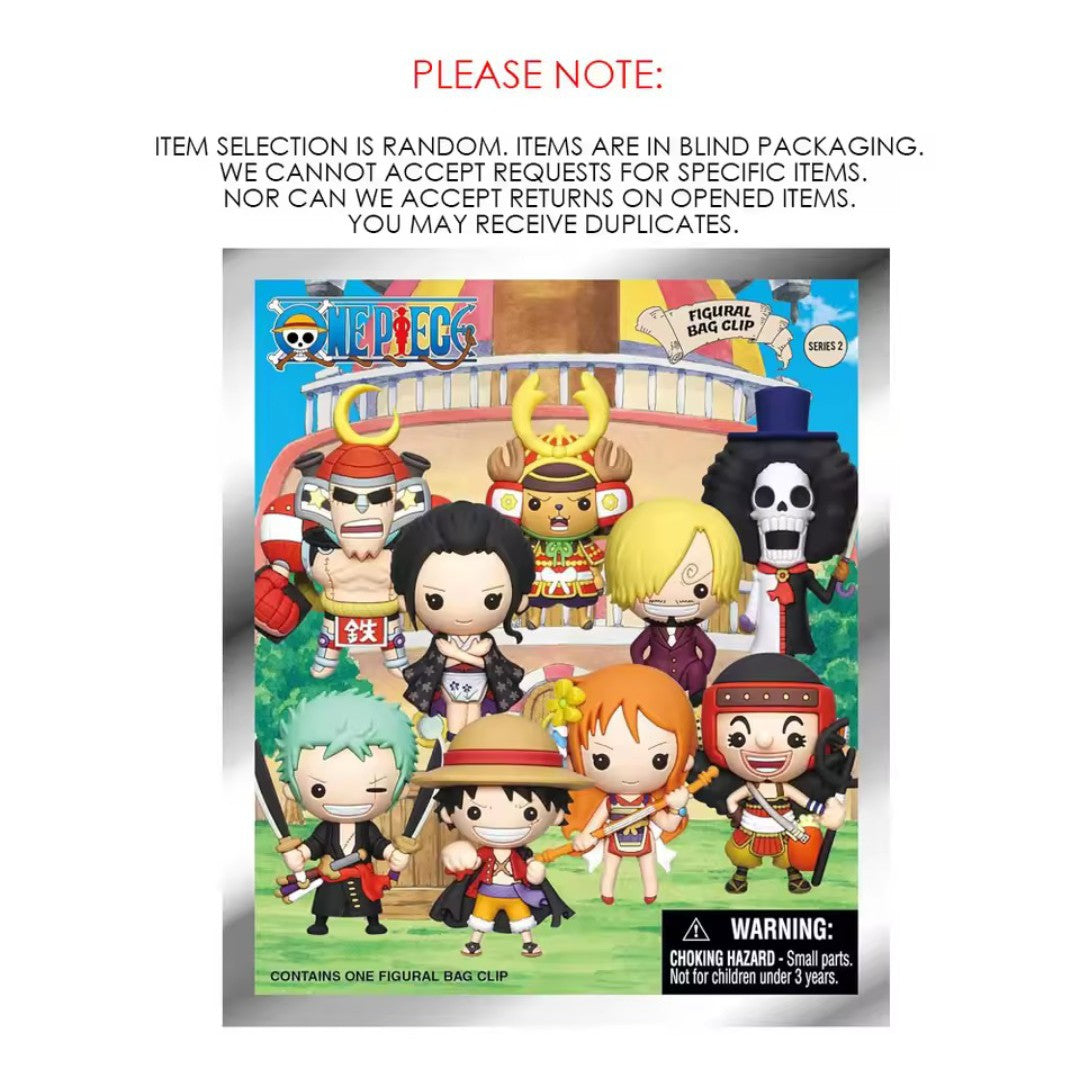 One Piece Officially Licensed Mystery Bag Clip Series 2