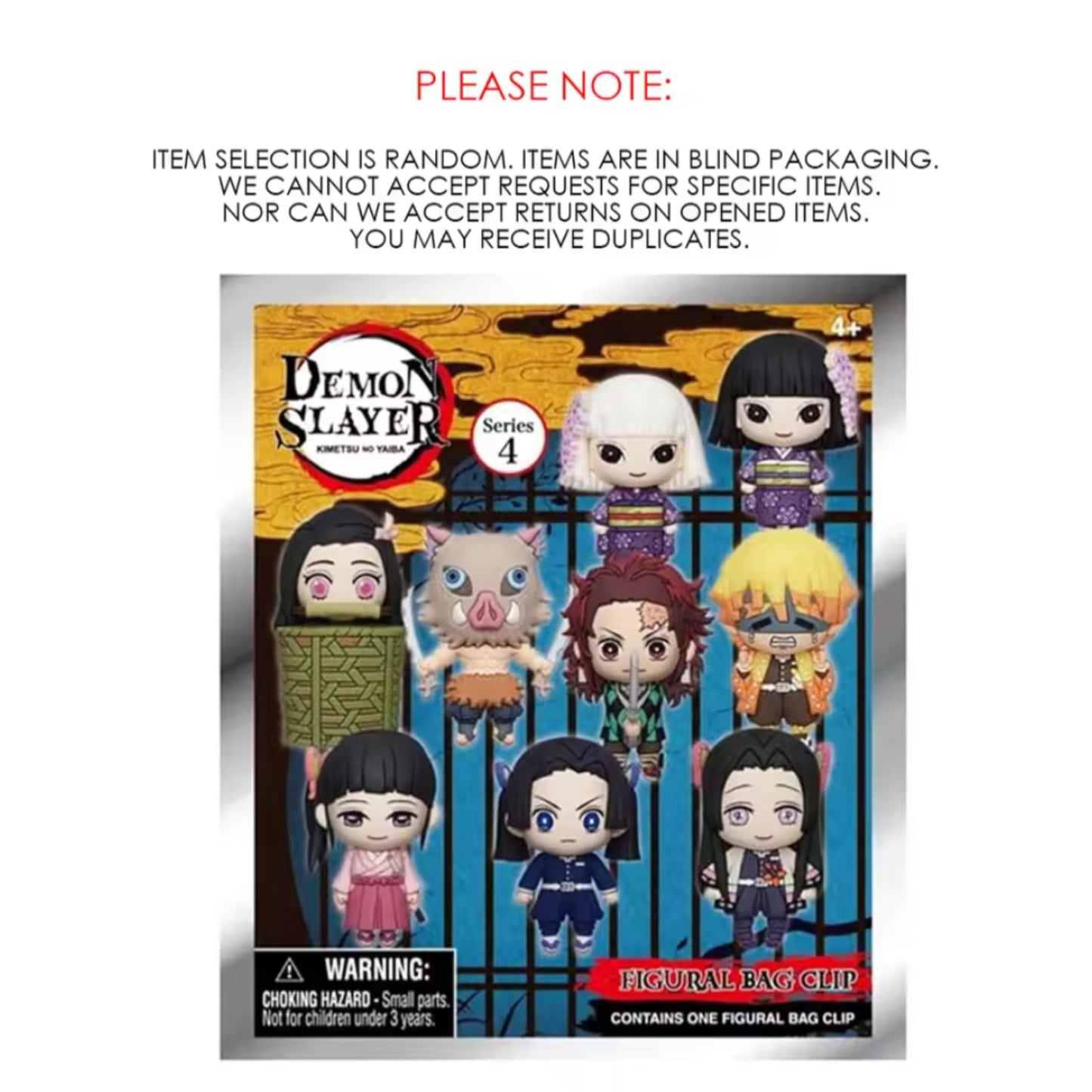 Demon Slayer Officially Licensed Mystery Bag Clip Series 4
