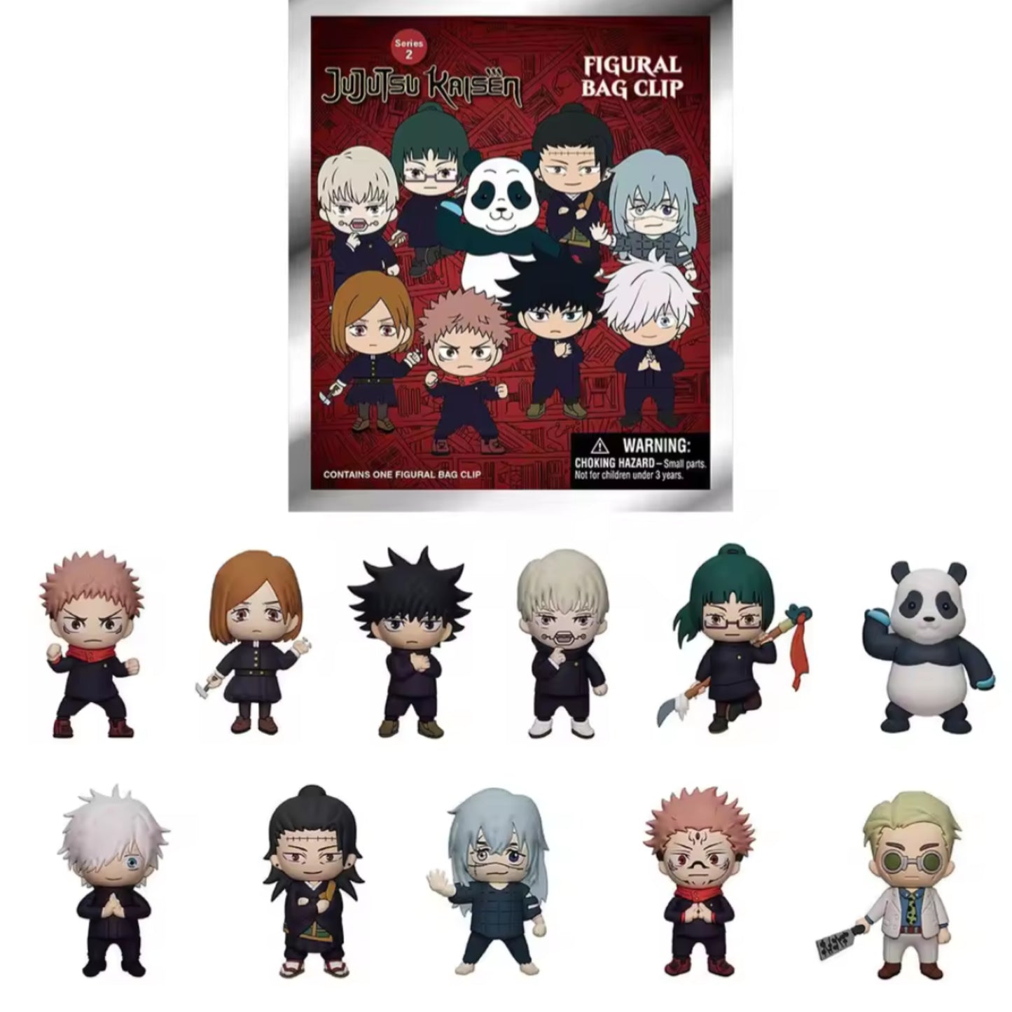 Jujutsu Kaisen Officially Licensed Mystery Bag Clip Series 2