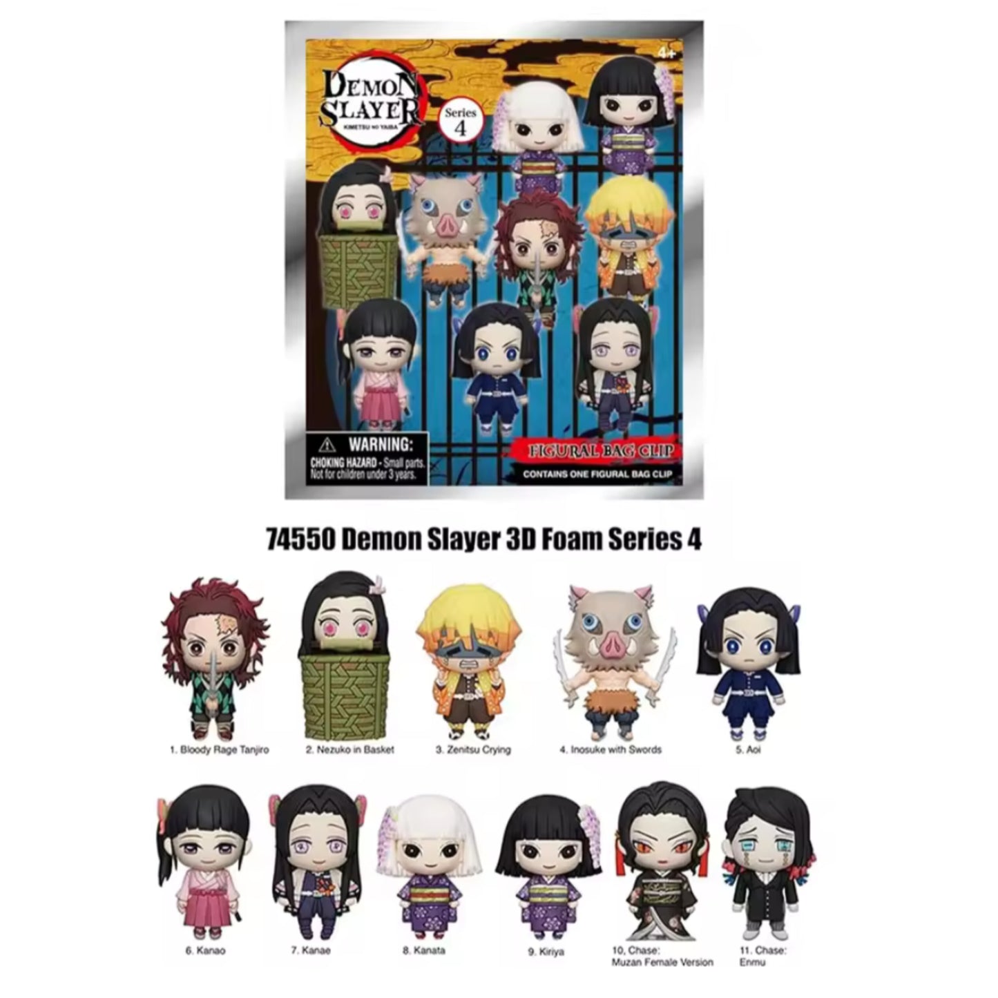 Demon Slayer Officially Licensed Mystery Bag Clip Series 4