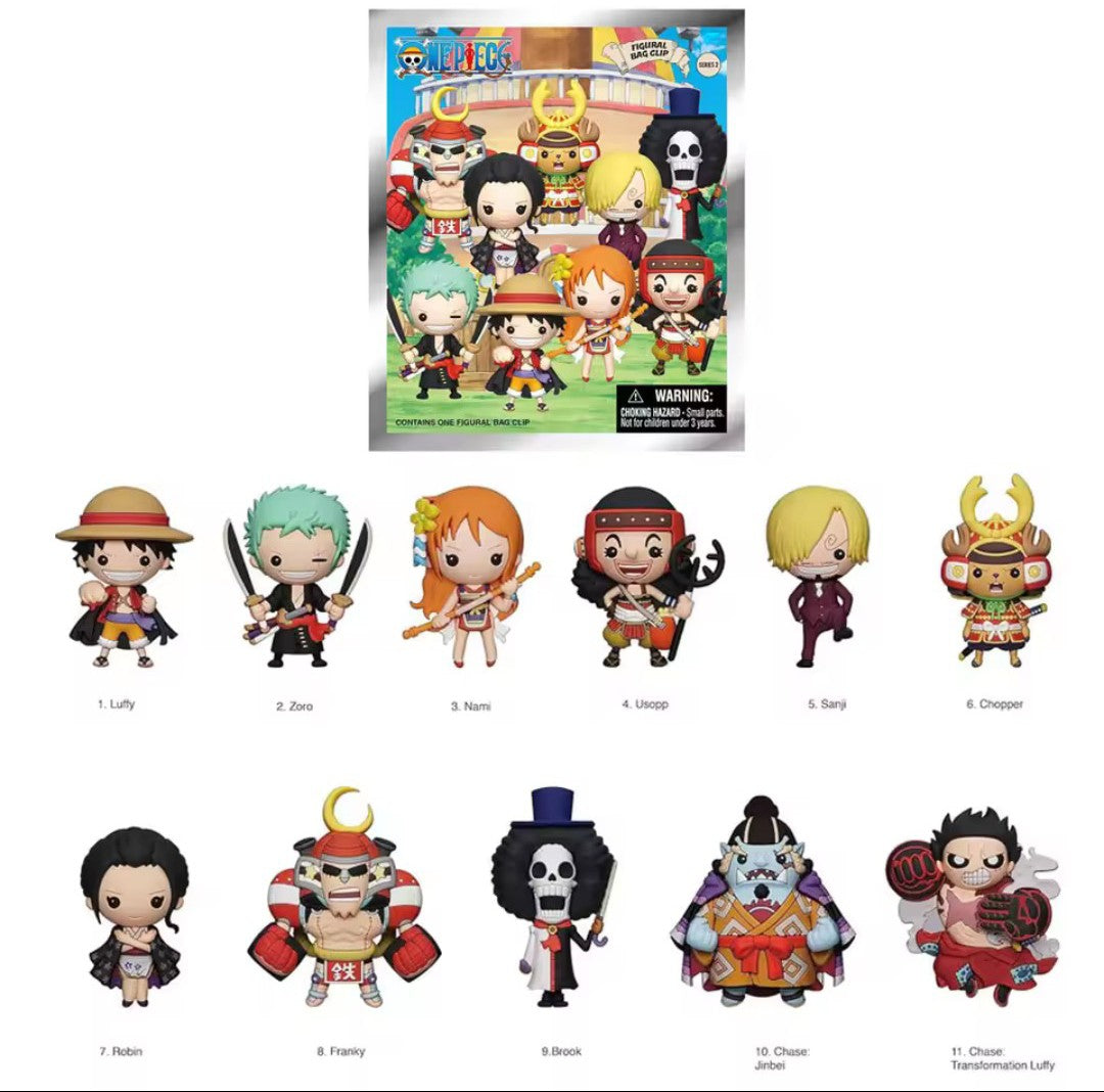 One Piece Officially Licensed Mystery Bag Clip Series 2