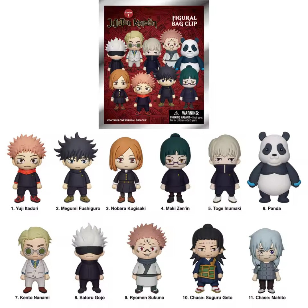 Jujutsu Kaisen Officially Licensed Mystery Bag Clip Series 1