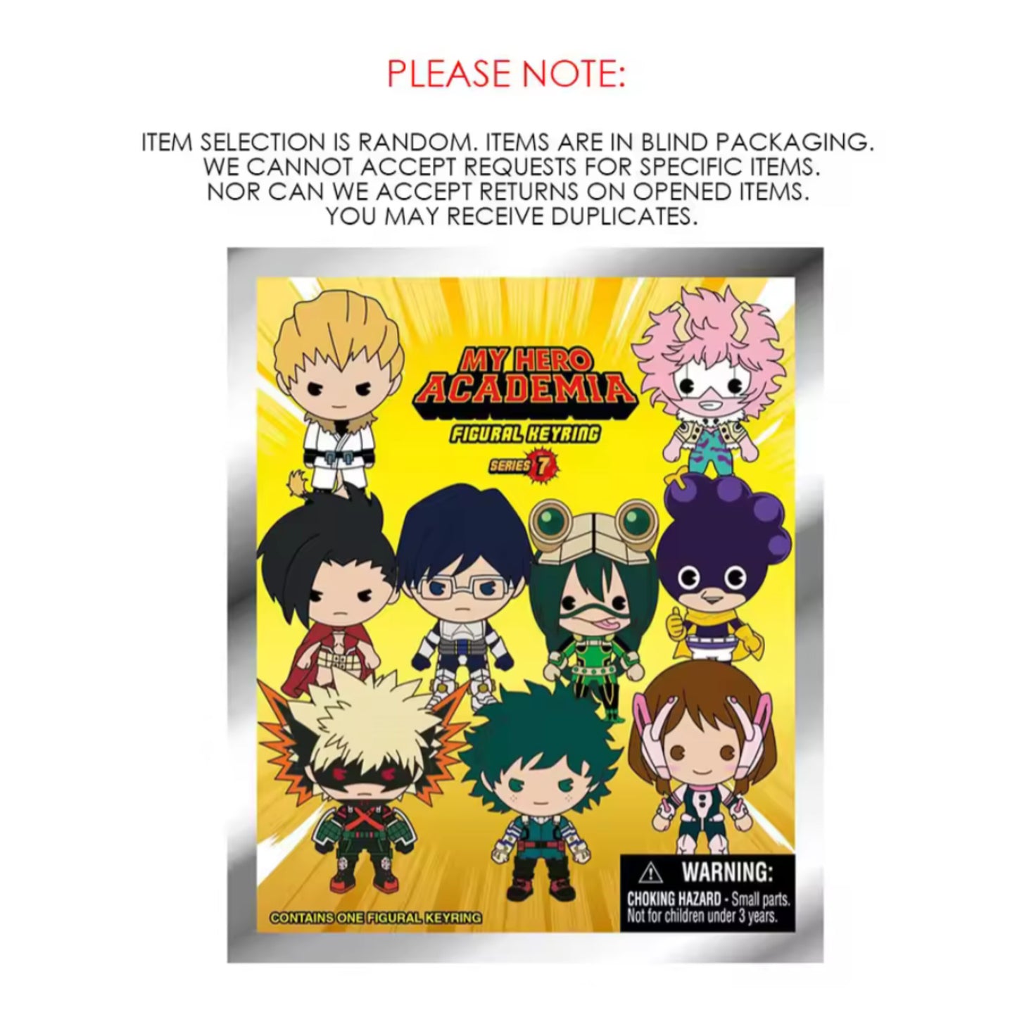 My Hero Academia Officially Licensed Mystery Bag Clip Series 7