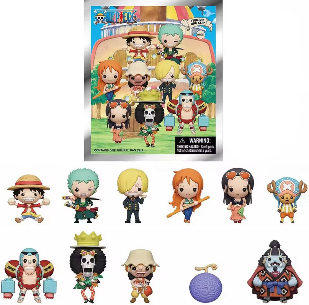 One Piece Officially Licensed Mystery Bag Clip Series 3