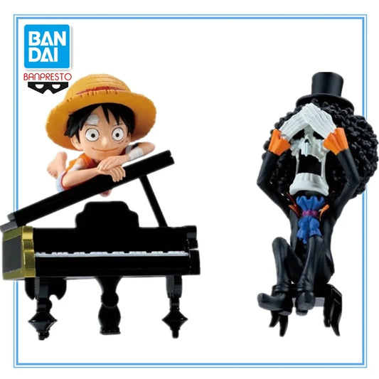 Banpresto - One Piece - Log Stories - Monkey D. Luffy & Brook (That's Great! After All This TIME, He's Still…!) World Collectable Figure