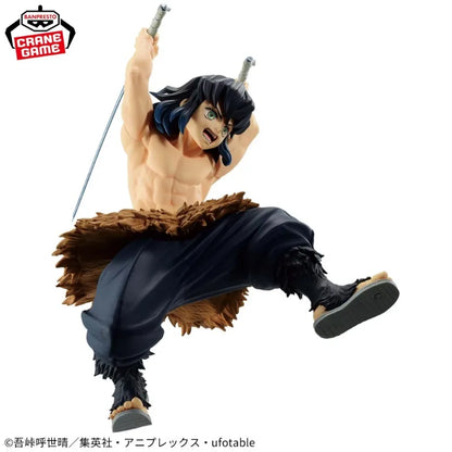 Banpresto - Demon Slayer: Kimetsu no Yaiba - Inosuke Hashibira, Bandai Spirits Vibration Stars Figure