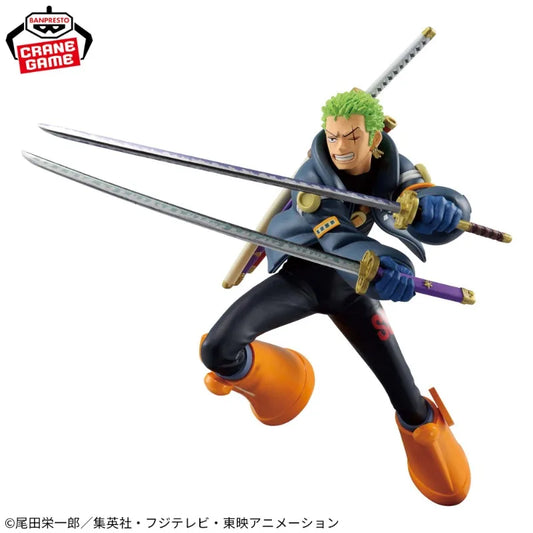 Banpresto - One Piece - Roronoa Zoro, Bandai Spirits Battle Record Collection Figure