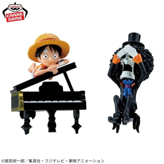Banpresto - One Piece - Log Stories - Monkey D. Luffy & Brook (That's Great! After All This TIME, He's Still…!) World Collectable Figure