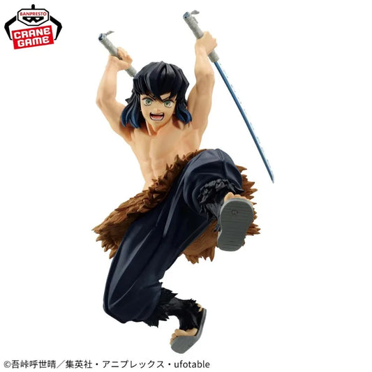 Banpresto - Demon Slayer: Kimetsu no Yaiba - Inosuke Hashibira, Bandai Spirits Vibration Stars Figure