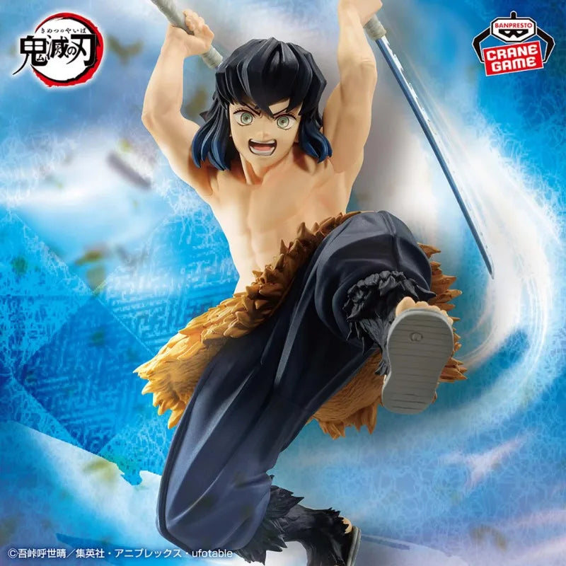 Banpresto - Demon Slayer: Kimetsu no Yaiba - Inosuke Hashibira, Bandai Spirits Vibration Stars Figure