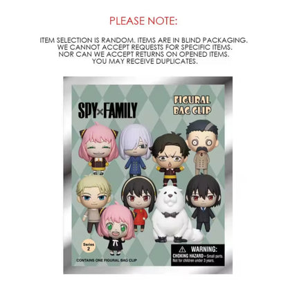 Spy X Family Officially Licensed Mystery Bag Clip Series 2