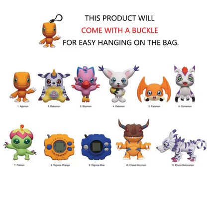 Digimon  Officially Licensed Mystery Bag Clip Series 3