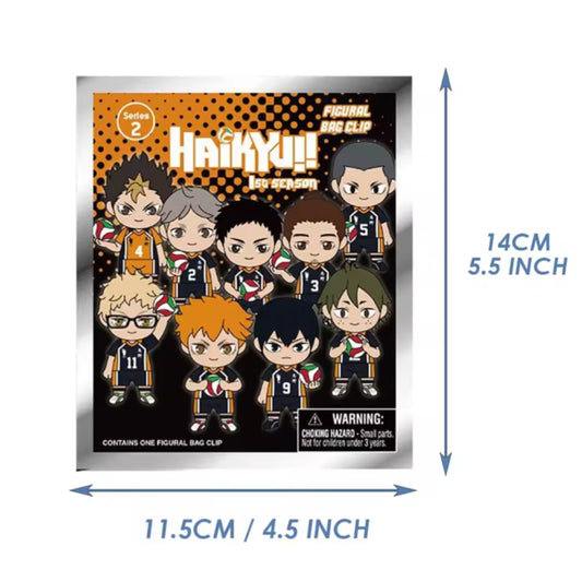 Haikyu!! Officially Licensed Mystery Bag Clip Series 2
