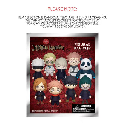 Jujutsu Kaisen Officially Licensed Mystery Bag Clip Series 1