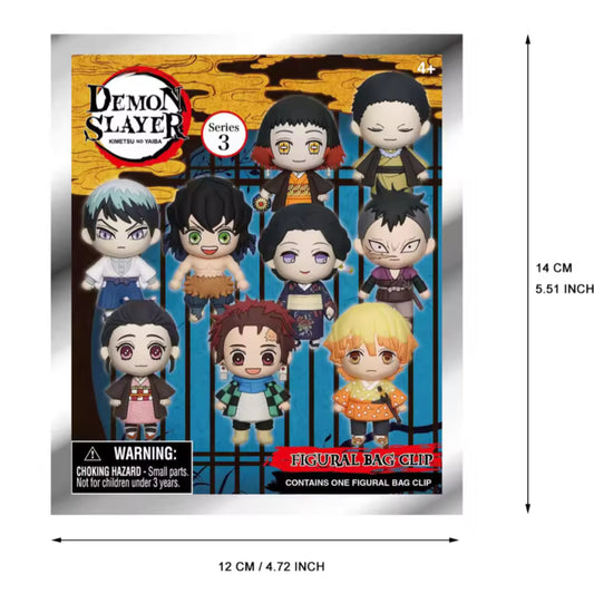 Demon Slayer Officially Licensed Mystery Bag Clip Series 3