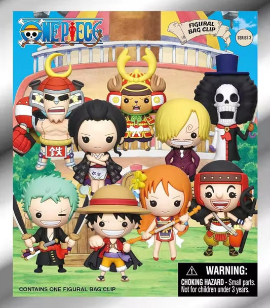 One Piece Officially Licensed Mystery Bag Clip Series 2